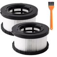thumbnail image 1 of 2 Pack Hepa Filter Replacement For Dewalt Dc5151h Dc515 Dcv517 Dry, 1 of 3