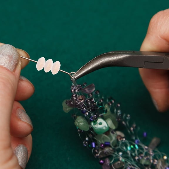 BESTYASH 100pcs Unfinished Wood Beads for DIY Jewelry Making Natural Beige Disc Flat Round Craft Beads 14x7 mm