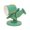 Green, variant on Posable Robot LED Night Light Magnetic Mini Desk Lamp Multi Joint Adjustable Figure Phone Stand Battery Powered Bedside Ambient Decor Light