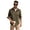 Army green, variant on Men's Casual Shirt Corduroy Plaid Button Down Work Shirt Jacket with Pocket Shirts