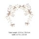 thumbnail image 2 of unbranded Peine Dorado Con Para De Peinados En Bodas Y Fiestas Formales, 2 of 8