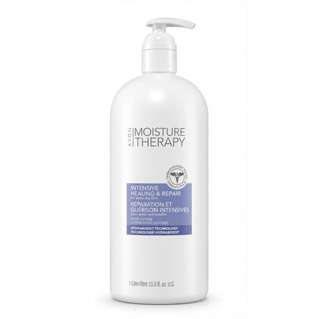 Avon Moisture Therapy Body Lotion for Dry Skin, 24H Hydrating Moisturizer, 33.8 fl oz