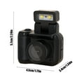 thumbnail image 3 of JGJJUGN Mini Digital Camera 1080P HD Screen, Long Battery Life, Flash, Portable CCD Camera for Capturing Beautiful Moments Anytime, 3 of 6