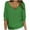 3/4 sleeve shirts clearance Green, variant on BSDJILFG Summer Sweaters for Women Pullover 3/4 Sleeve Plus Size Cable Knit Shirt Lightweight Deep V-Neck Loose Beach Cover-Ups ,Sizes S-5XL