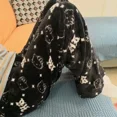 thumbnail image 1 of Halloween épaissir Hello Kitty pyjama pantalon Sanrio Anime polaire Double tissu élastique doux femmes pantalon dessin animé cadeau d'anniversaire, 1 of 4