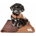 thumbnail image 2 of Touchdog ® 2-In-1 Windowpane Plaided Dog Jacket With Matching Reversible Dog Mat, 2 of 8