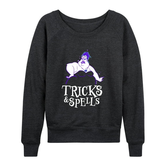 Disney Villains - Tricks & Spells - Women's Lightweight French Terry Long Sleeve Shirt