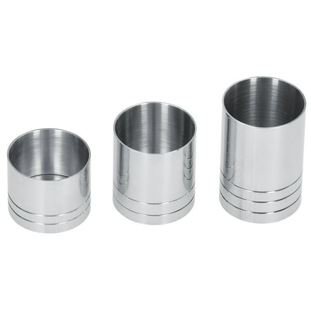 

CNMF Cocktail Jigger Drink Measuring Cup Stainless Steel Bartender Tool Set silver Color