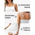 thumbnail image 5 of APPILIN Women Camisoles Pack of 2 Cotton Top Scoop Neck Tank with Adjustable Spaghetti Straps, 5 of 5