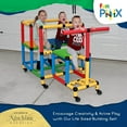 thumbnail image 3 of Funphix Montessori Play Gym - Indoor & Outdoor Climbing Structures for Kids & Toddlers - Playground Slide Sets for Backyard - All-in-One, 511 Pcs, 3 of 7