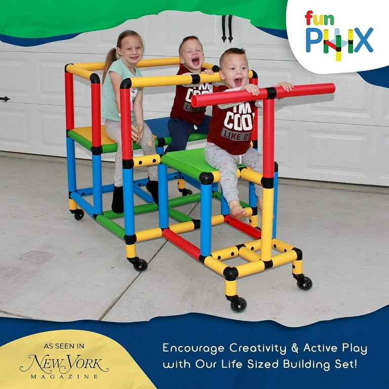 Funphix Jungle Gym Funphix 298-Piece Jungle Gym Kit STEM Fort