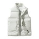 thumbnail image 1 of Ceisia Lightweight Warm Men's Loose Fit Stand-Collar Down Cotton Vest Gift, 1 of 8