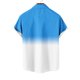 thumbnail image 4 of Mens Casual Manga Corta Botón Abajo Camisas Turndown Cuello Blusa de Impresión, Poliéster Ligero Top de la Moda para el Verano Al Aire Libre Y el Uso Diario, 4 of 6