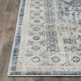 thumbnail image 4 of Loomaknoti Kehleigh Awester 2' x 7' Oriental Indoor Runner Rug , Blue/Cream, 4 of 9