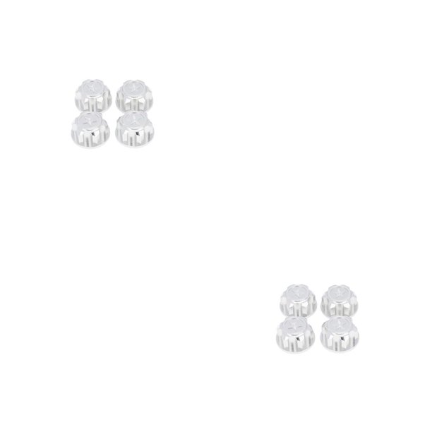 Vogacara 4 unids/pack de tuercas de rueda de aleación de aluminio, tapacubos, cubierta de rueda gruesa más profunda, piezas de repuesto, tapa, tapas Astilla 2piezas Vogacara CBP386705