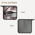 thumbnail image 2 of Pofeuu Rustic Door Handle Closeup Print Silicone Trivet Mats,Silicone Hot Pads for Kitchen, Silicone Trivets for Hot Pots and Pans, Silicone Hot Pad, 2 of 8