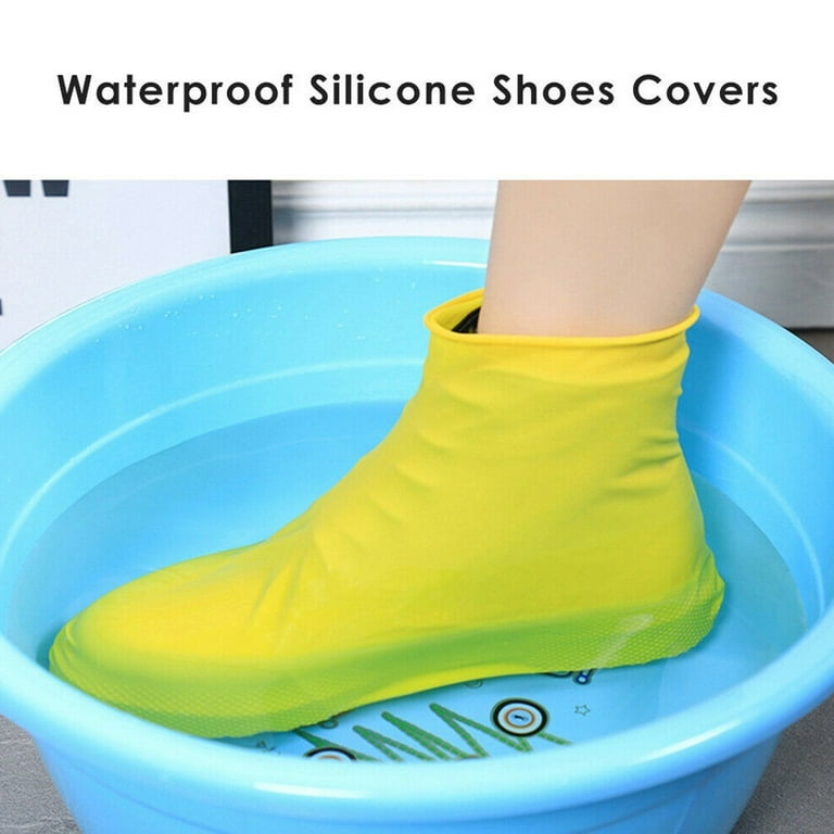 Resistant Silicone Overshoes Rain Waterproof Shoe Covers Boot Cover  Protector