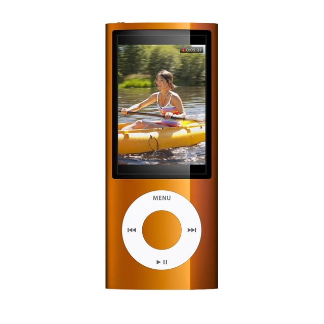 Reacondicionado (Reacondicionado) Apple iPod Nano Apple de Quinta Generación, 8 GB, Color Naranja,