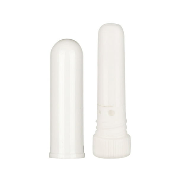 Vogacara 10 piezas de tubo de plástico de aceite esencial, varillas reutilizables portátiles, accesorios de contenedor de viaje para Tratamientos faciales