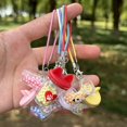 thumbnail image 2 of Mini Key Chain Simulation Cartoon Kettle Pendant Cute Water Cup Model Accessories Miniature Decoration Keychain Charms Pendant, 2 of 4
