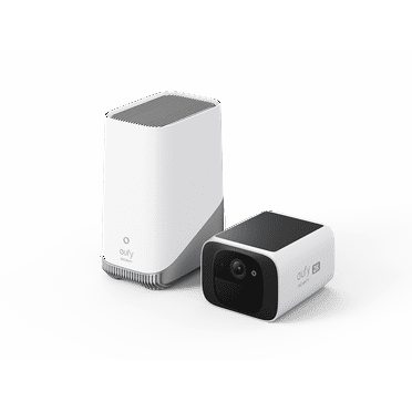 Anker eufy Security SoloCam S220, Wireless Outdoor Camera, Solar Camera, Battery Camera, 2K camera, with HomeBase S380 (HomeBase 3)