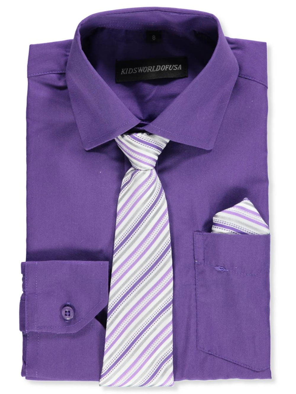 purple dress shirt boys