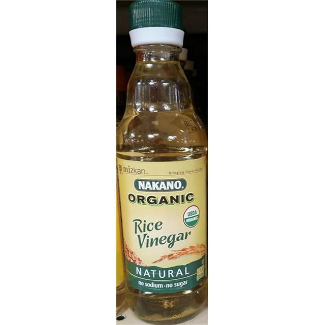 Nakano 12 oz Vinegar Rice Natural Organic Vinegar, Pack of 6