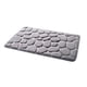 thumbnail image 1 of Bath Home Mat Cobblestone Baño Alfombra antideslizante Alfombra Alfombra de piso (B) Gris, 1 of 2