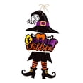 thumbnail image 1 of Letrero de puerta de Halloween, letrero colgante de feliz Halloween, accesorios de decoración de pared, decoración colgante de puerta de Halloween Estilo D, 1 of 8