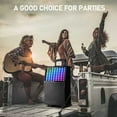 thumbnail image 6 of DECMAY 12in 60W with LED spectrum light, Bluetooth remote control, pull rod speaker, 6 of 8
