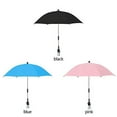 thumbnail image 6 of 32 Inch UV Protection Beach Chair Umbrella, Water Proof Chair Umbrella with Clamp, Universal Adjustable Beach Chair Umbrella for Beach Chair Stroller Wheelchair Patio(Black), 6 of 7