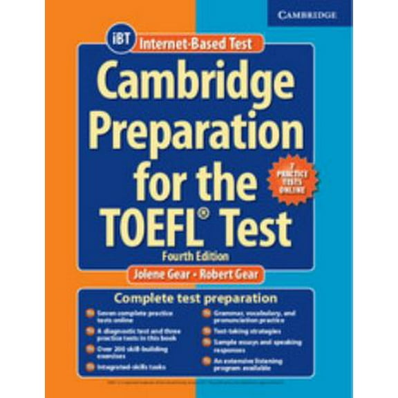 Pre-Owned Cambridge Preparation for the TOEFL Test Book with Online Practice Tests (Paperback) 1107699088 9781107699083