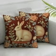 thumbnail image 2 of COMIO  Pillow Cover,Medieval Rabbit I French Modern Throw Pillow Case Modern Cushion Cover Square Pillowcase Decoration for Sofa Bed Chair Car 2Pcs, 2 of 6