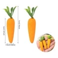 thumbnail image 2 of Carotte de Pâques Carottes Réalistes Éducatives pour Enfants Fête des Fêtes, 2 of 7
