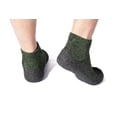 thumbnail image 4 of Calcetines de compresión para yoga Joomra, talla 8, para mujer, color verde, 4 of 7