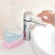thumbnail image 4 of Wosthever Jabonera Rectangular de viaje portátil, de plástico resistente al agua con cierre, de fugas con tapa, caja de jabonera, contenedor Juegos de accesorios de baño Wosthever HA024503-00, 4 of 5