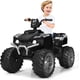 thumbnail image 1 of Costway Cuatriciclo Eléctrico ATV para Niños Coche Montable de Batería Marcha Adelante Atrás Velocidad Alta Baja con Música Luces LED Negro, 1 of 8
