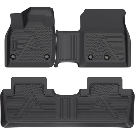 Fit for Nissan Ariya Floor Mats 2023-2025 All Weather Mats for Nissan Ariya TPE Car Mat Rugs for 2023 Ariya Rubber Trunk Carpet for Ariya Automotive Accessories
