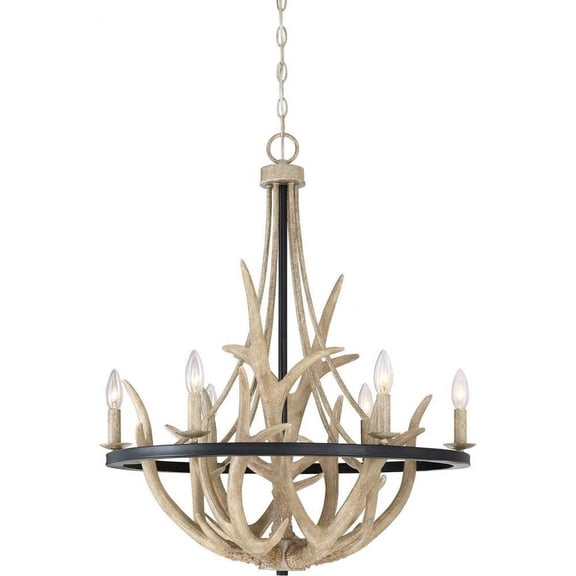 Chandelier 6 Light Steel Bailey Street Home 71-Bel-2749019