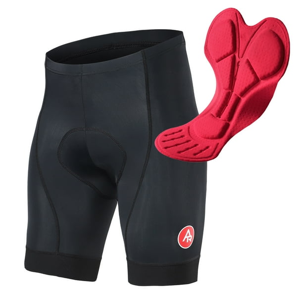 Shorts para hombre Pantalones cortos acolchados transpirables para hombre Pantalones cortos de cicli Arsuxeo Shorts para hombre
