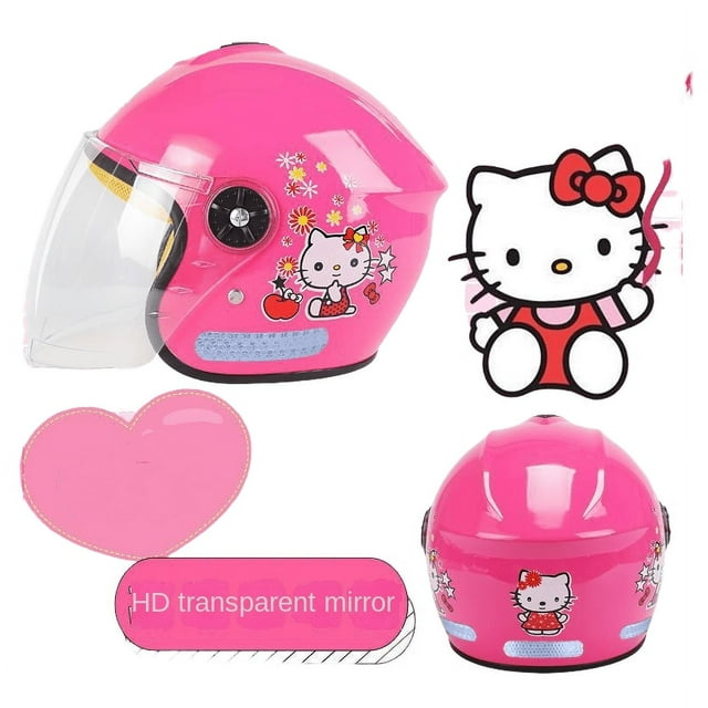 Teenage Electric Car Helmet, Youth Safety Helmet Sunscreenweek