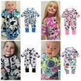 thumbnail image 2 of Mameluco de bebé niño Mickey Minnie Mouse ropa de manga larga primavera otoño niños niñas cremallera infantil escalada monos para niños Toddler18M Gao Jinjia LED, 2 of 2