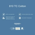 thumbnail image 6 of 810 TC Snow White Flex Top Eastern King Size Sheet Sets By Cooling Planet, 6 of 7