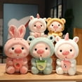 thumbnail image 6 of Piggy Boba Plush Cute Fluffy Adorable Pig Stuffed Animal Toy, 6 of 10