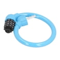 thumbnail image 4 of 4-Digit Number Bicycle Locks, High Security Password Unlocking Bike Lock  For Cyclist For Bike Blue, 4 of 8
