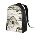 thumbnail image 2 of Easygdp Farm Animals 2 Mochila Versátil y Elegante: Comodidad, Almacenaje y Durabilidad para la Universidad, Trabajo, Viajes y Uso Diario, 2 of 8