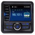 thumbnail image 1 of Audio Systems Marine Gauge Receiver - Weatherproof, 4-inch Display Screen, Built-in Amplifier, Bluetooth, Digital Media MP3 Player, No CD Player, USB, 1 of 8