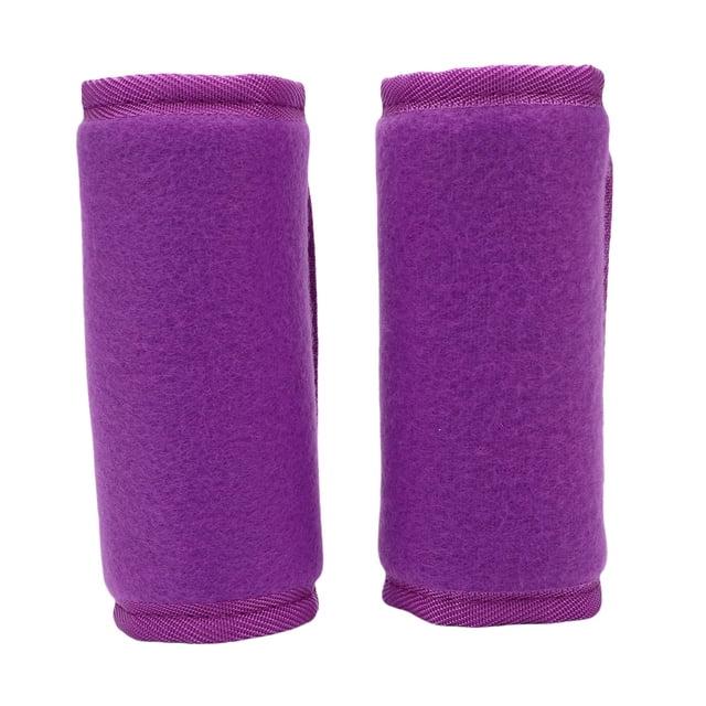 Acolchado 2 Uds. Fundas Acolchadas Para Agarre De Mano Para Andador, Cojines Acolchados De Espuma Antideslizantes Con Asa Para Andador, Color Morado