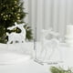 thumbnail image 4 of Adornos navideños de reno con purpurina | Juego de 2 accesorios para fotos colgantes | Decoración navideña para fiestas en casa, oficina y habitación infantil | Decoración festiva de mesa, 4 of 4