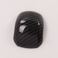 thumbnail image 4 of Carbon Fiber Car Gear Shift Knob Cover Trim Frame Sticker Interior Accessories for 2019 2020,ABS, 4 of 6